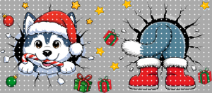 16oz Christmas-S  2984